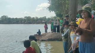 អុំទូក ប្រណាំងទូក នៅស្រុកស្រីស្នំ ខេត្តសៀមរាប