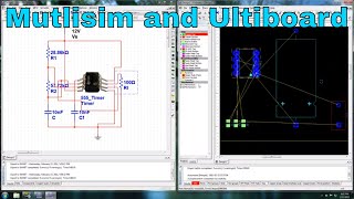 Circuit Design - Multisim and Ultiboard