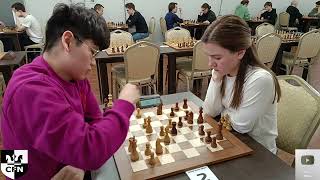 M. Kanzychakov (2036) vs WFM Fatality (1999). Chess Fight Night. CFN. Blitz