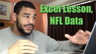Excel Lesson with NFL Data