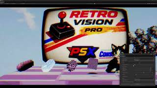 (UNITY) Post Processing effects Part 1| Retro Vision Pro: PSX / Consoles