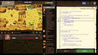 CodeCombat - Double Cheek - JavaScript