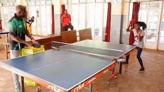 Segun Toriola takes table tennis to the grass root in Uganda