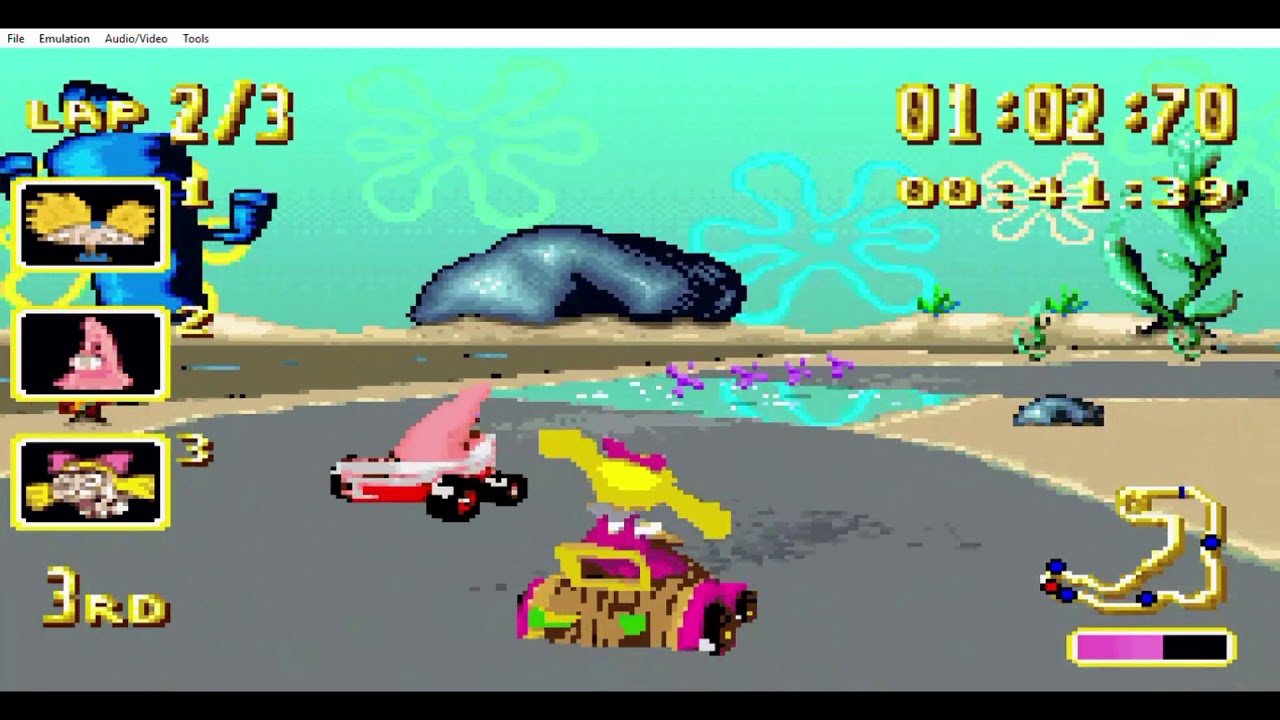 (GBA) Nicktoons Racing (2-3) - 2nd Cup Race Gameplay 2 - YouTube