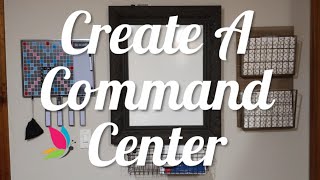 Create A Command Center "Hug Your Home Challenge" week 7 hosted by ClutterBug