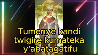 MUTAGATIFU FULUJANCE. Saint Fulgence
