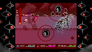 Deltarune Chapter5 Roaring knight chase scene
