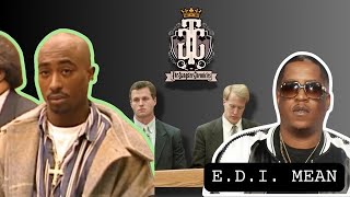 E.D.I. Mean: Describes the night PAC SHOT 2 COPS in the A**