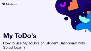 How Will Students Access All Teacher Assigned Tasks On SplashLearn? ("From My Teacher")