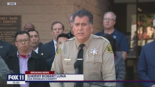 Sheriff Robert Luna provides an update on Monterey Park shooting that left 10 dead