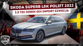 SKODA SUPERB L\u0026K ✅️ 2022 LIFT ✅️ 4X4 ✅️ 2.0 TDI 200KM ✅️ VIRTUAL COCKPIT ✅️