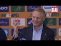 FULL PRESSER: Joe Schmidt explains first Wallabies team, new captain and key snubs