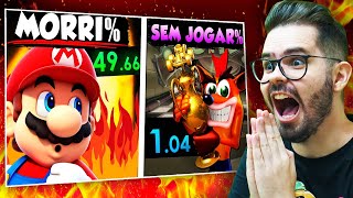 Reagindo as PIORES SPEEDRUNS DOS GAMES!