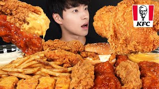 ASMR MUKBANG BEST FRIED CHICKEN COMPILATION🍗 KFC FRIED CHICKEN & CHICKEN BURGER & BBQ CHICKEN