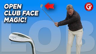 This is how you hit Perfect Lob Shots with an Open Clubface