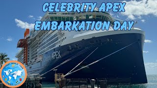 Celebrity Apex Embarkation Day   4K Celebrity Cruise Line Apex Edge Class