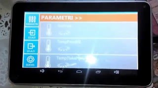 Android BACnet IP user interface