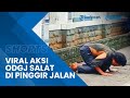 Viral ODGJ Salat di Trotoar, Lakukan Gerakan Cepat & Terlihat Khusyuk, Netizen: Masih Ingat Tuhan