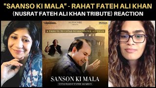 Sanson Ki Mala (Ustad Rahat Fateh Ali Khan) REACTION! || Tribute to Ustad Nusrat Fateh Ali Khan