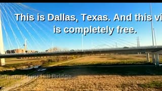 Dallas's Hidden Gem: Margaret Hunt Hill Bridge - Stunning City Views (FREE!)