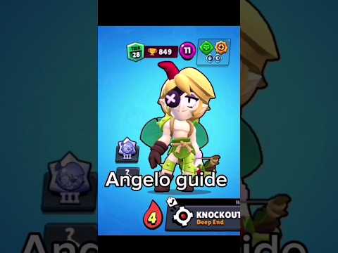 Angelo guide (in Knockout) #brawlstars #gaming #fyp #edit #brawl #supercell #games