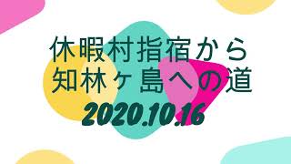 知林ヶ島砂州渡り2020年10月16日