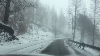 Espectacular nevada en la cumbre de Gran Canaria