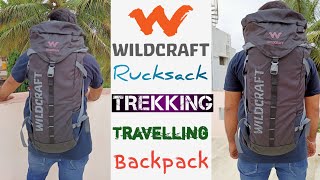 Unboxing  \u0026 Review Wildcraft Rucksack Bag 45L😲 Perfect Travel Bag | Backpack For Hiking \u0026 Trekking 🔥