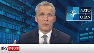 NATO to Sky News: 'This is the biggest concentration of forces since the end of the Cold War'