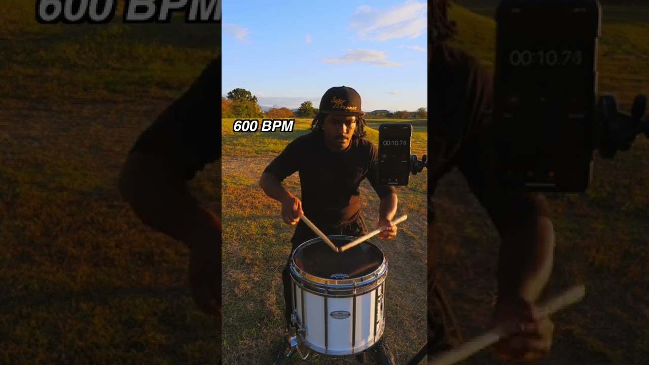 600 Bpm Triple Stroke Roll Youtube