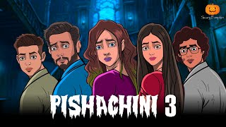 Pishachini Part 3 Horror web Series | Hindi Horror Stories | Scary Pumpkin | Animated Stories