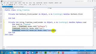 How to Using Treeview Control in VB NET 2012