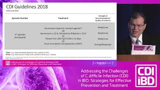 Treatment and/or Prevention or Recurrence of CDI
