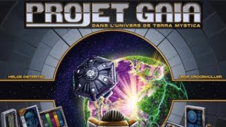 Règles et partie solo du jeu Projet Gaia