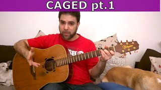 Finally Understanding The CAGED Method Logic - Guitar Chords Lesson Tutorial