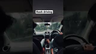 Rash driving one sided road #car #race #drive #nature #accident #news #short #breakup #breakupstatus