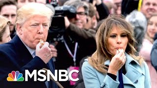 President Trump Talks Economy & Military To Kids At WH Easter Egg Roll | The 11th Hour | MSNBC