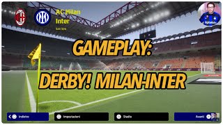 GAMEPLAY: DERBY! MILAN-INTER / SERIE A '22-'23 (eFOOTBALL 2023) - PS5