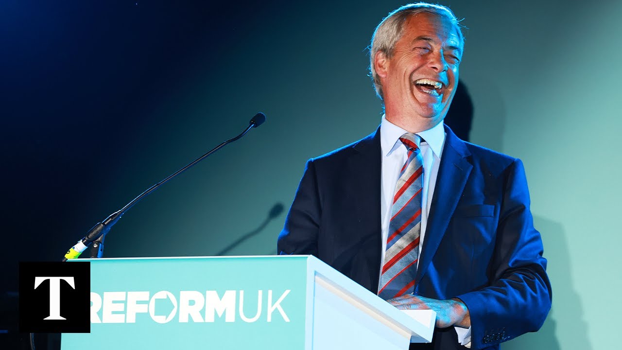 Live Nigel Farage Leads Reform Uk Press Conference In London Hadnews