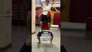 Tutorial Basic Acrobatic Lion Dance #liondance #tienlung #acrobatic #martialarts #wushu