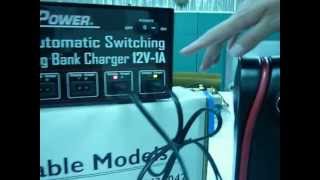 Multi battery Charger, fully automatic, intelligent charger