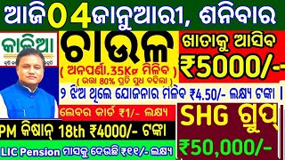 today's morning news odisha/4 january 2025/subhadra yojana online apply process/odisha news today