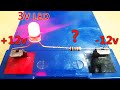 12v to 3v led resistor | 12v to 3v resistor | 12v to 3v converter Ezi Circuits