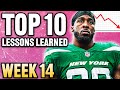 Top 10 Takeaways You NEED to Know BEFORE Week 14 Fantasy Football