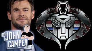 Chris Hemsworth Joining Transformers G.I. Joe Crossover Movie - The John Campea Show