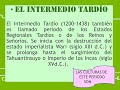 las culturas y el intermedio tardio