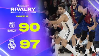 Double the OT, TRIPLE the DRAMA | FC Barcelona - Real Madrid | BASKETBALL HIGHLIGHTS R12 2024-25