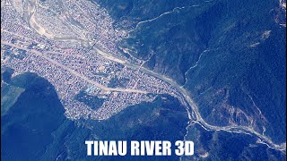 Tinau River virtual aerial tour in 3D Tinau River Nepal.