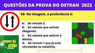 50 QUESTÕES DE PROVA TEÓRICA DO DETRAN 2022- PROVA SIMULADA DETRAN 2022- PROVA DO DETRAN 2022 #6