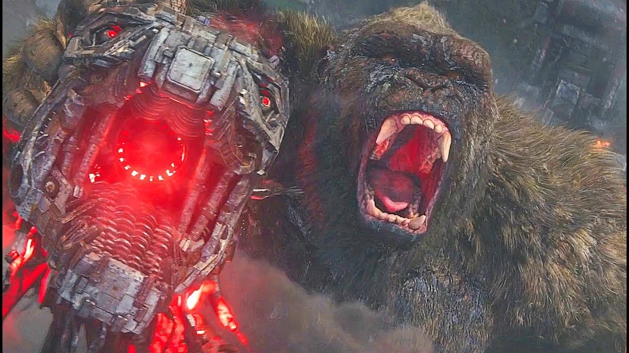 Kong Kills MechaGodzilla - Final Fight Scene | Godzilla Vs. Kong (2021 ...